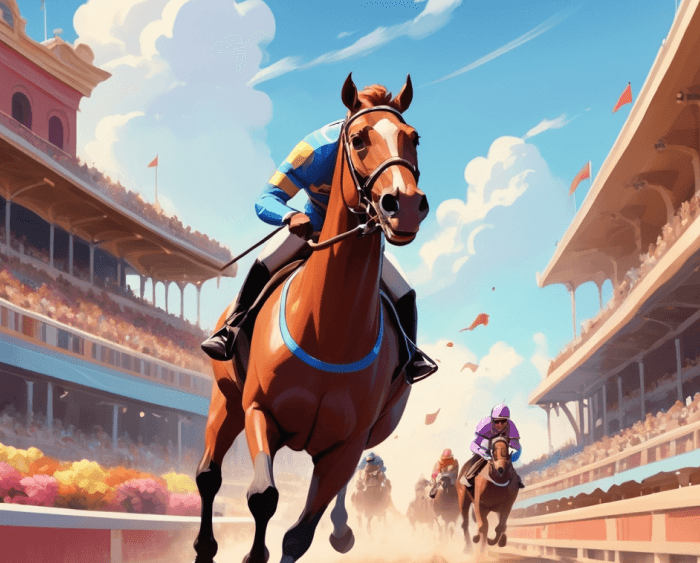 Vainqueur du tournoi hippique — Sergueï Smirnova